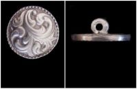 Large Paisley Button