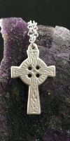 Celtic Cross Necklace (large)