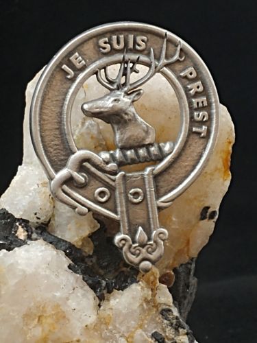 Clan Fraser Badge Brooch-Push Pin Backing