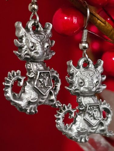 Dragon Named Woo - Lunar New Year Collectible Earrings