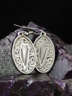 Irish Harp Earrings
