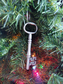Key Christmas Ornament